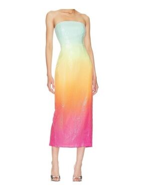 Runaway the Label-Malibu Midi
Dress Multi- S